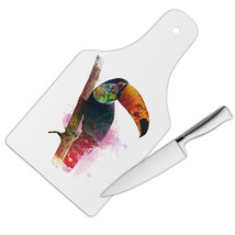 Toucan Photography Color Print : Gift Cutting Board Wild Bird Jungle Tropical Na - £23.12 GBP
