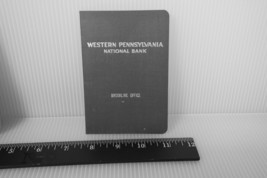 Vintage Ouest Pennsylvania National Banque Pittsburgh Compte Livre g35 - $33.65