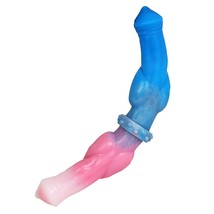 Double Ended Dildo Realistic Dog Dildo With Knot, 12Inch Long Silicone Dual Dild - £29.08 GBP