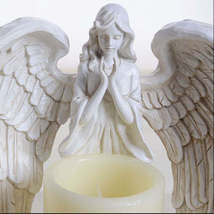 European Style Home Decoration Living Room Bedroom Angel Resin Candle Ho... - $4,008.76+