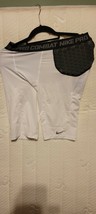Nike 401934 101 Pro Combat HyperStrong Hip Tail Football Shorts White Sz Small - $27.72