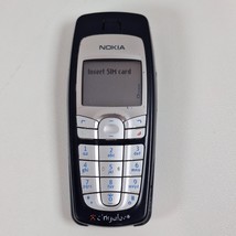 Nokia 6010 Silver/Blue Cell Phone (Cingular) - £11.72 GBP