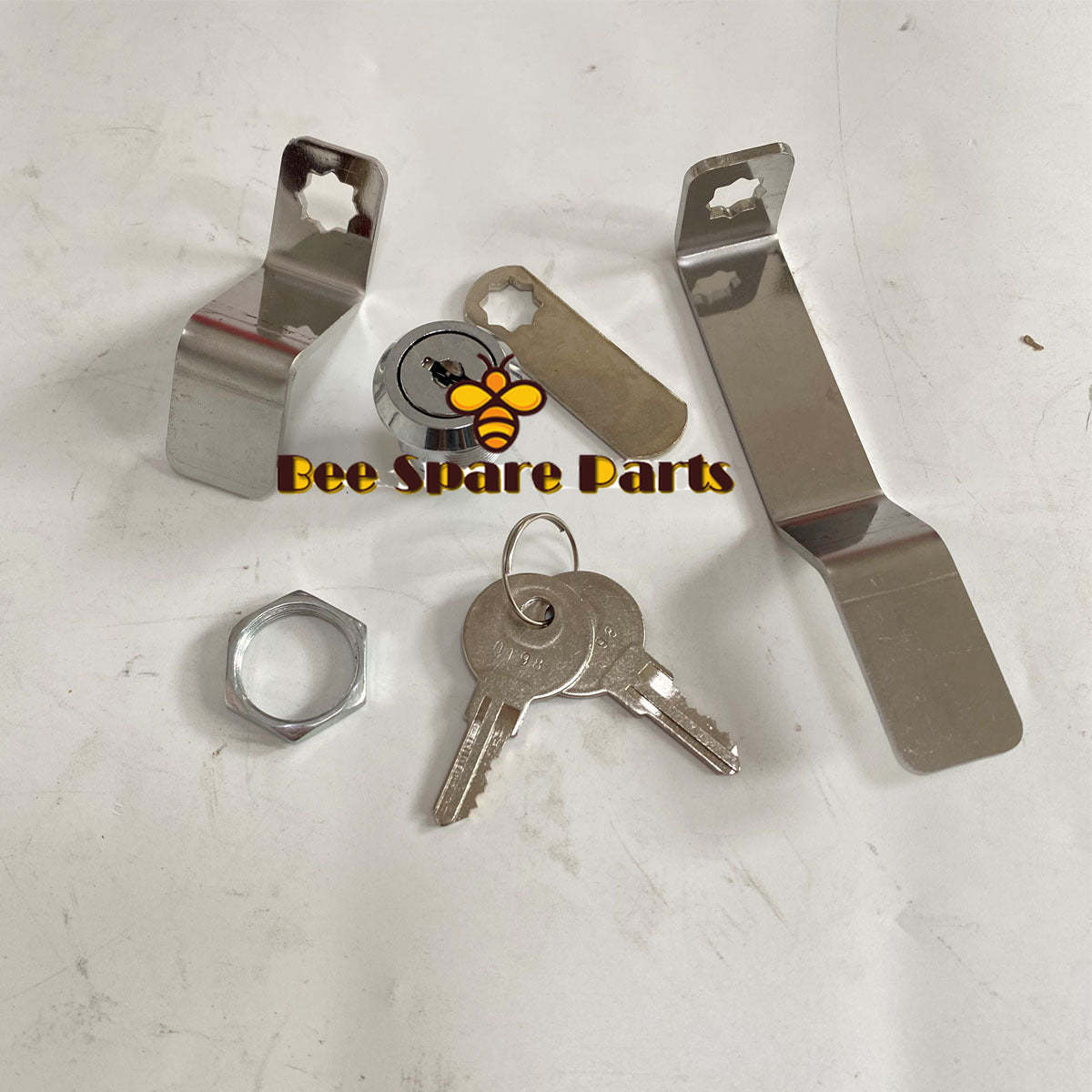 Rear Door Lock Kit 6732001 6714973 Fits Bobcat 751 753 763 773 863 864 873 - $25.00