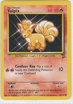 M) Pokemon Nintendo GAMEFREAK Collector Trading Card Vulpix 99/130 50HP - $1.97