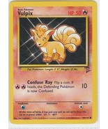 M) Pokemon Nintendo GAMEFREAK Collector Trading Card Vulpix 99/130 50HP - £1.57 GBP