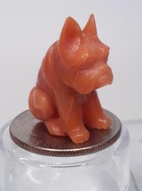 Fine Vintage Momo Coral carving of a seated Pug dog French or Japanese - £362.12 GBP