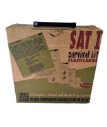 SAT I Survival Kit Flashcards Verbal And Math Prep Nalsa Inc 1996 - $17.33