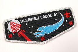Vintage Tecumeseh Lodge 65 Order of Arrow OA WWW Boy Scouts America Flap... - $12.02 CAD