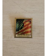 Vintage United We Stand Postage American Flag Pin USPS 2001 - $19.99
