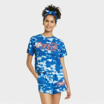 Women&#39;s 3pc Coca-cola Americana Pajama Set - Tie Dye XS , S ,M (P) - £12.65 GBP