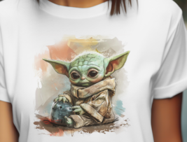 Adorable Baby Alien T-Shirt | Cute Sci-Fi Creature Graphic Tee for Fans - £14.52 GBP+