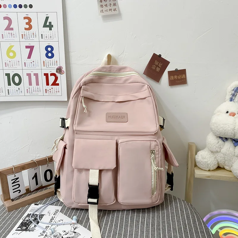 Le and cute school students backpack canvas sports hiking camera lightweight and simple thumb200