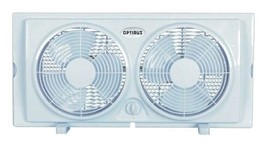 Optimus F-5280 7 in. Twin Window Fan - $66.95