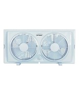 Optimus F-5280 7 in. Twin Window Fan - £53.51 GBP