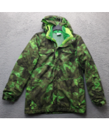 Columbia 3-in-1 Jacket Boys Large Multi Camouflage Interchange Hooded In... - $32.37