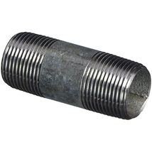 LDR Industries 301 34X212 Galvanized Pipe Nipple, 3/4" x 2-1/2", Black - $19.25