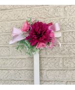 Cemetery flowers, Grave decoration, Memorial Day Flowers, Cross Memorial... - $31.00
