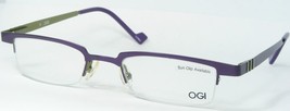 Ogi Mod. 2225 690 Purple / Green Eyeglasses Glasses Frame 46-20-135mm (Notes) - $19.80