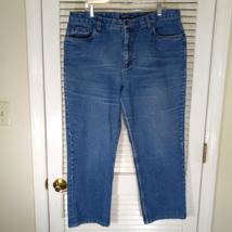 Bill Blass Perfect Fit Jeans Size 16 (Hemmed) Inseam 26.5&quot; Cotton Vintage Egypt - £14.92 GBP