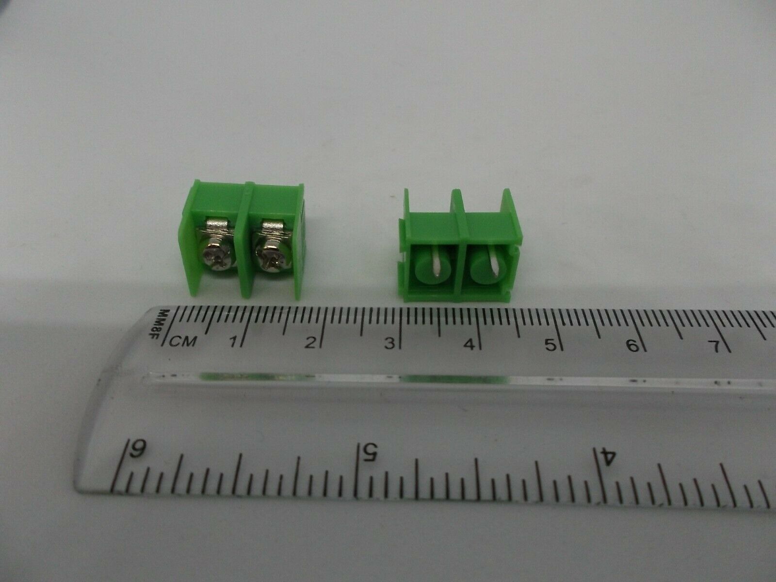 2 Pcs Pack KF7.62-2P Screws Cable Wire Terminal Block Connector Port Jack 2 Pins Item image 11