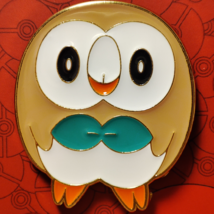 Pokemon Rowlett Enamel Pin Official Nintendo Collectible Owl Lapel Pin B... - $13.54