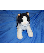 Ganz Webkinz black and white plush cat  HSO16   - $13.52 CAD