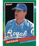 1991 Donruss #687 Jeff Schulz Kansas City Royals - £1.22 GBP