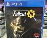 Fallout 76 (Sony PlayStation 4, 2018) PS4 CIB Complete Tested! - $7.36