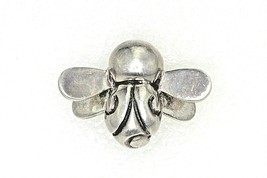 Unique Vintage Bumble Bee Pin 12.6 g Real Solid Sterling Silver 925 - £99.24 GBP