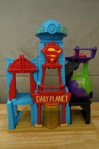 Imaginext Daily Planet DC Comics Superman Building 2015 Mattel DTP30 Playset Toy - £19.46 GBP