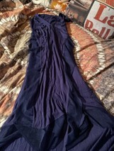 BCBG MAXAZRIA  Adorable Navy Blue Net  Dress Size S - $24.75
