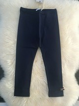NWT 100% AUTH Gucci baby Stretch Cotton Jersey Leggings with GG Logo Web Bow  - £77.71 GBP