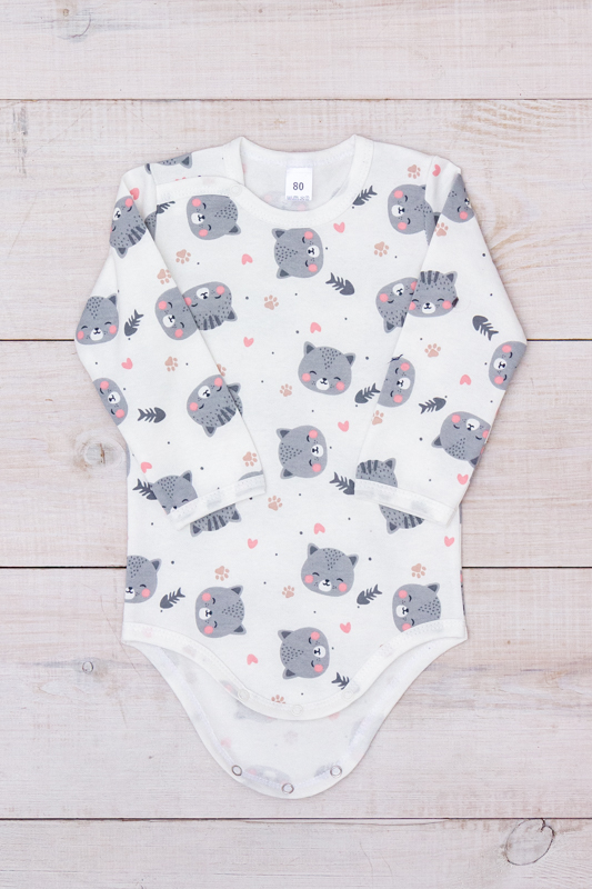 Long-Sleeved Bodysuit for Girls – Comfortable Fit &amp; Gentle Material, Dem... - $14.05+