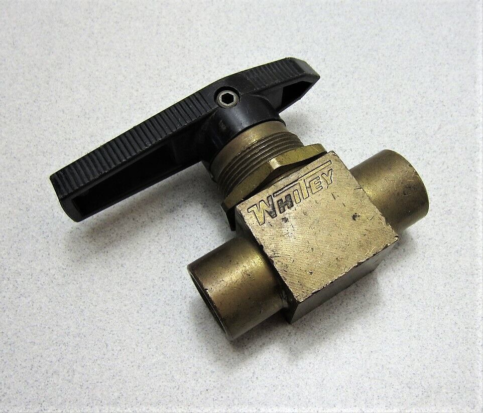 Whitey B-44F6 3/8&quot; Brass Ball Valve New - $20.06
