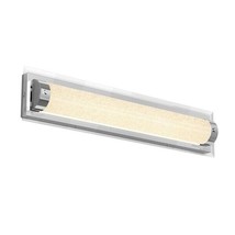 Artika Glamour 27 in. 1-Light Chrome Modern Integrated LED 3 CCT Vanity Light - £66.94 GBP