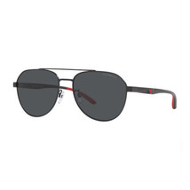 Emporio Armani EA2129D 300187 Matte Black/Grey 59-17-145 Sunglasses New ... - $115.34