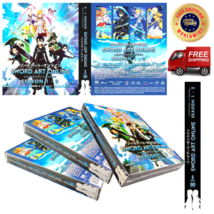 Sword Art Online Sao Season 1-3 Vol 1-96 End English Dubbed Anime Dvd Complete - £47.69 GBP