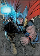 Marvel Comics Thor #1 Variant Comic Book Art Refrigerator Magnet UNUSED - £3.17 GBP