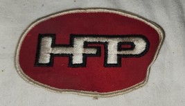 Vintage HFP Harrisonburg Fruit &amp; Produce Jacket Patch Trucker Coat Red Oval - $19.99