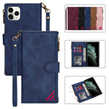 For iPhone 12Pro 12 Mini 11 Pro Max 6 7 8+ Zipple Wallet Flip Leather Case Cover - £47.35 GBP