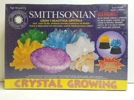 Smithsonian Crystal Growing Kit Earth Science Grows Crystals Kid Gift Sealed NEW - £31.13 GBP