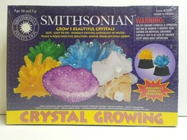 Smithsonian Crystal Growing Kit Earth Science Grows Crystals Kid Gift Sealed NEW - £31.13 GBP