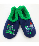 Snoozies Men&#39;s Slippers King of the Grill Large 11/12 Blue - £11.69 GBP