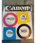 Canon Color Picture Magnets 4 Picture Magnets - Cyan, Magenta, Yellow &amp; ... - $2.50