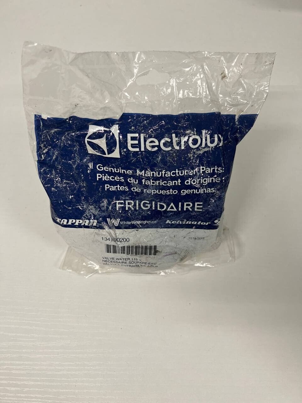Primary image for Genuine OEM Frigidaire Washer Water Valve  134190200