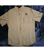 Harley Davidson Motorcycles Mens Large Button Down Shirt Striped Geniune - €16,74 EUR Harley Davidson Motorcycles Mens Large Button Down Shirt Striped Geniune - €16,74 EUR
