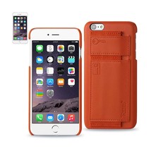 Reiko Iphone 6 Rfid Genuine Leather Case Protection And Key Holder In Tangerine - $11.95