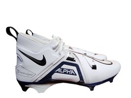 Nike Alpha Menace Pro 3 CT6649-108 Mens Size 12.5 White Black Football C... - £47.47 GBP