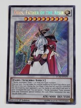 1996 ODIN FATHER OF THE AESIR YUGIOH 1ST EDITION FOIL HOLO CARD LC5D-EN1... - £7.04 GBP