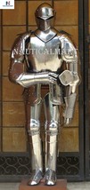 Medieval Epic Knight Reenactment Full Suit Of Armour Costume - £638.56 GBP